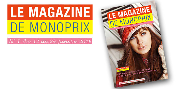 Découvrez le nouveau magazine de Monoprix