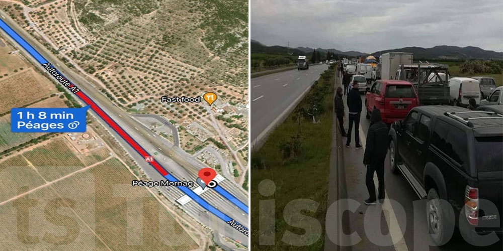 Confinement-général : blocage sur cette autoroute