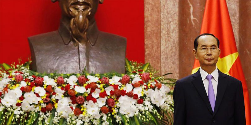 وفاة الرئيس الفيتنامي في مستشفى عسكري عن 62 عاماً