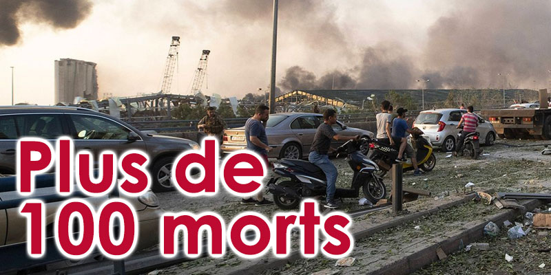 Le bilan de l'explosion à Beyrouth dépasse 100 morts
