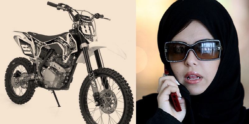 La saoudienne peut conduire une moto, un autre tabou brisé