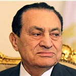 مبارك يدعو المصريين إلى مساندة عبد الفتاح السيسي والوقوف إلى جانب الجيش
