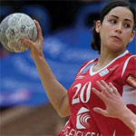 تتويج لاعبة كرة اليد التونسية منى شباح بلقب أفضل رياضية عربية لسنة 2014