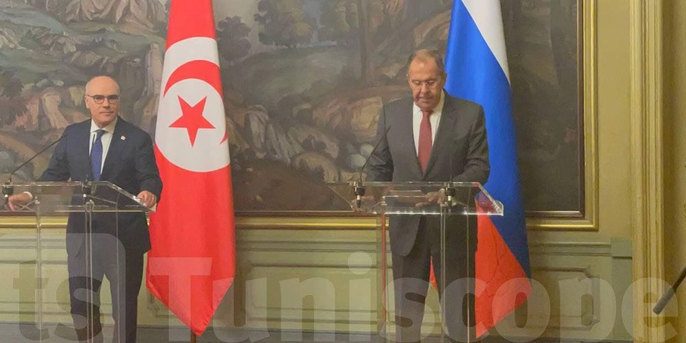 القضية الفلسطينية : نبيل عمار و نظيره الروسي في مؤتمر صحفي