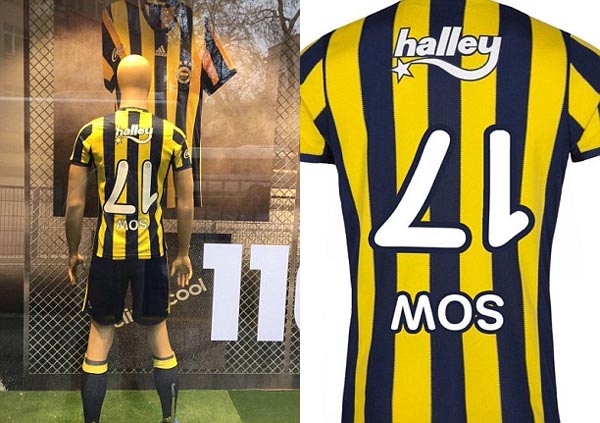 En photos : Une équipe turque commercialise ‘'un maillot à l’envers'’ de son joueur. Découvrez les raisons