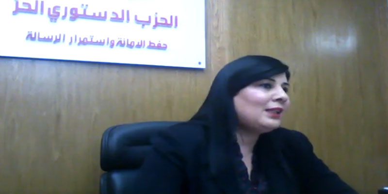 بالفيديو: عبير موسي تشكك في نتائج الانتخابات التي أعلنتها الهيئة