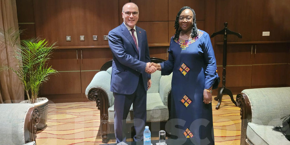Nabil Ammar rencontre la Vice-ministre des Affaires étrangères du Burkina Faso 