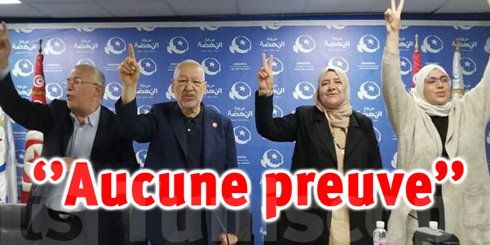 Tunisie : Rached Ghannouchi : ''Aucune preuve ne condamne Ennahdha''