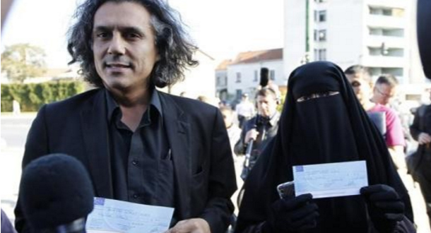 ناشط جزائري دفع 1173 غرامة مفروضة على نساء يرتدين النقاب في فرنسا 