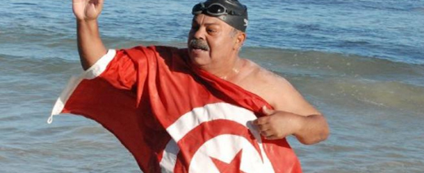 السباح التونسي نجيب بالهادي يحقق رقما قياسيا جديدا