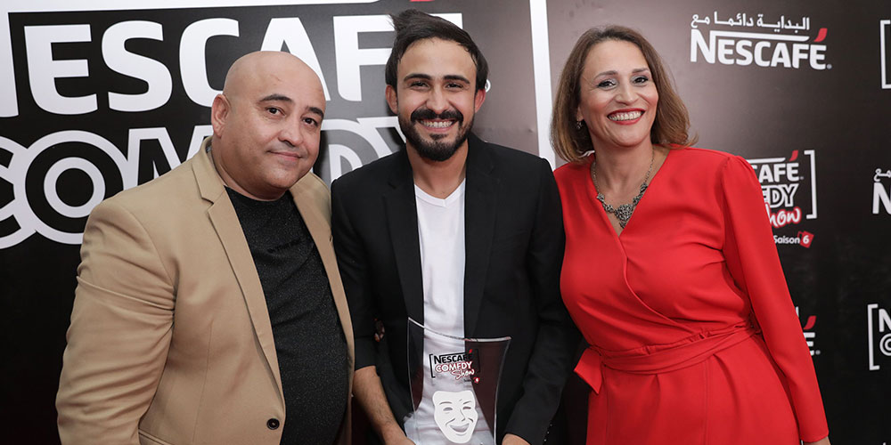 En photos : Mohamed Barakati remporte la 6ème édition de NESCAFÉ COMEDY SHOW