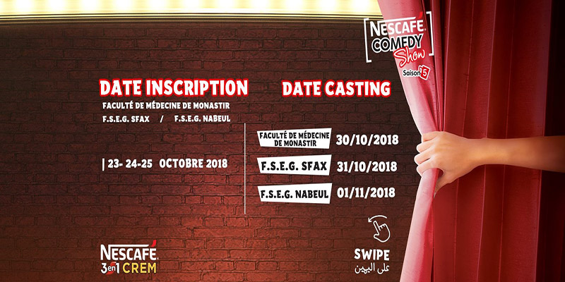 Nescafé comedy show , saison 5