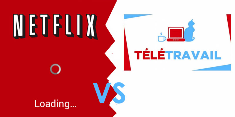 Vers une limitation de l’accès à Youtube et Netflix par les opérateurs en France au profit du télétravail