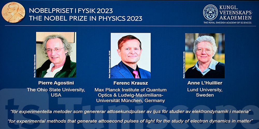 Le Nobel de physique décerné à trois chercheurs