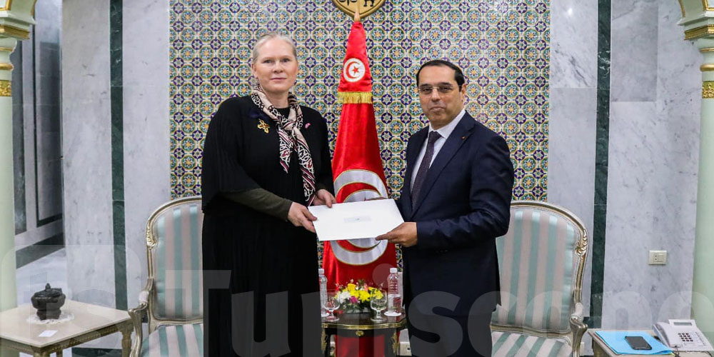 Le Secrétaire d’Etat reçoit l’ambassadrice de Norvège en Tunisie