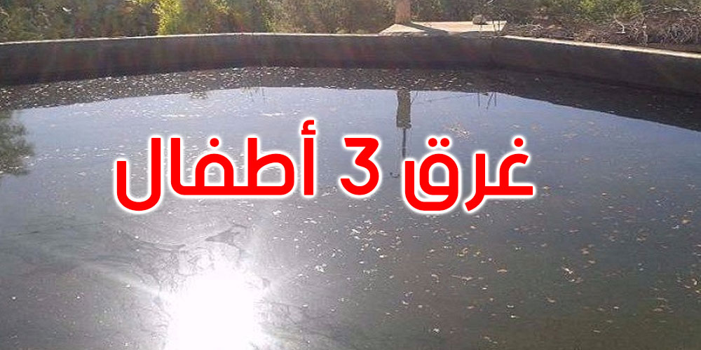 سيدي بوزيد: وفاة 3 أطفال غرقا في ‘جابية’ بينهم شقيقان