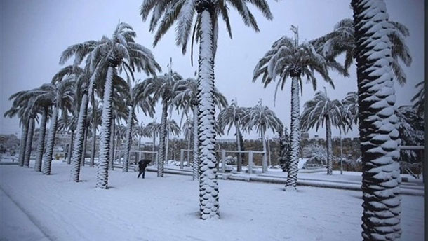 De la neige en Arabie Saoudite, après plus de 85 ans