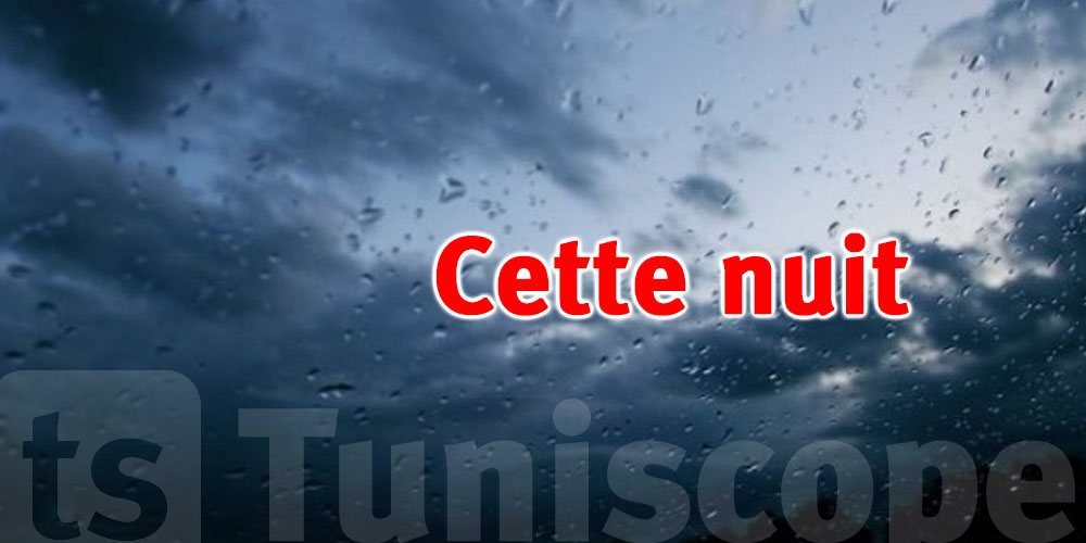 Météo de cette nuit en Tunisie