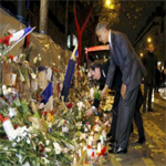 باريس: أوباما يزور مسرح باتاكلان تكريما لذكرى ضحايا المجزرة