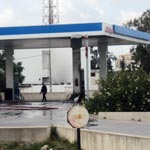 Incendie au niveau de la station Oil Libya Charguia