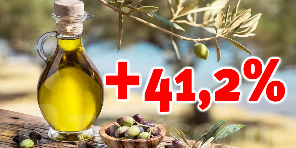 Le prix moyen de l'huile d'olive a enregistré une hausse de 41,2%