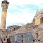داعش يفجّر مسجد عمر بن الخطاب في الأنبار
