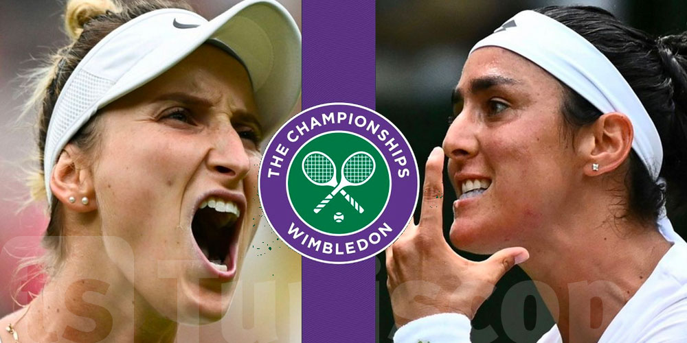 Live Streaming : Lien pour suivre le match Wimnbledon Ons Jabeur vs Marketa Vondrousova en