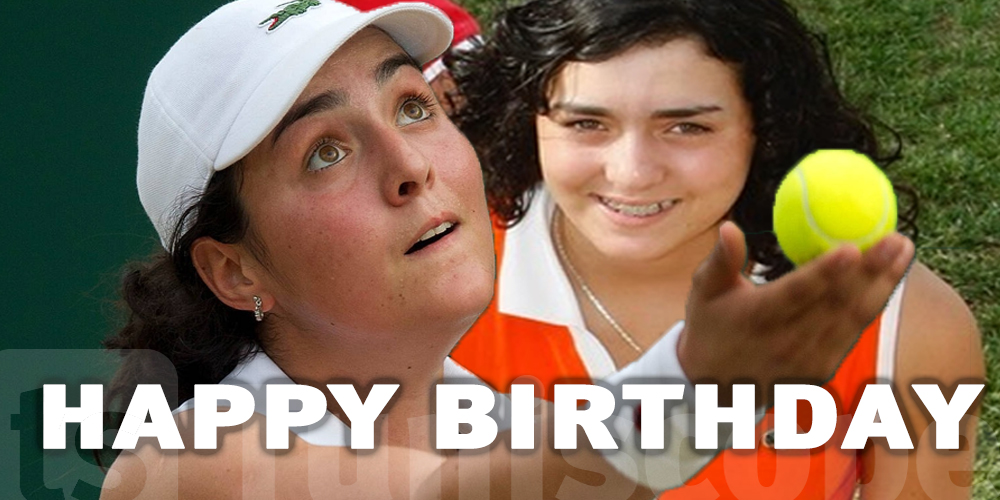 La Fédération Internationale de Tennis souhaite un joyeux anniversaire à Ons Jabeur