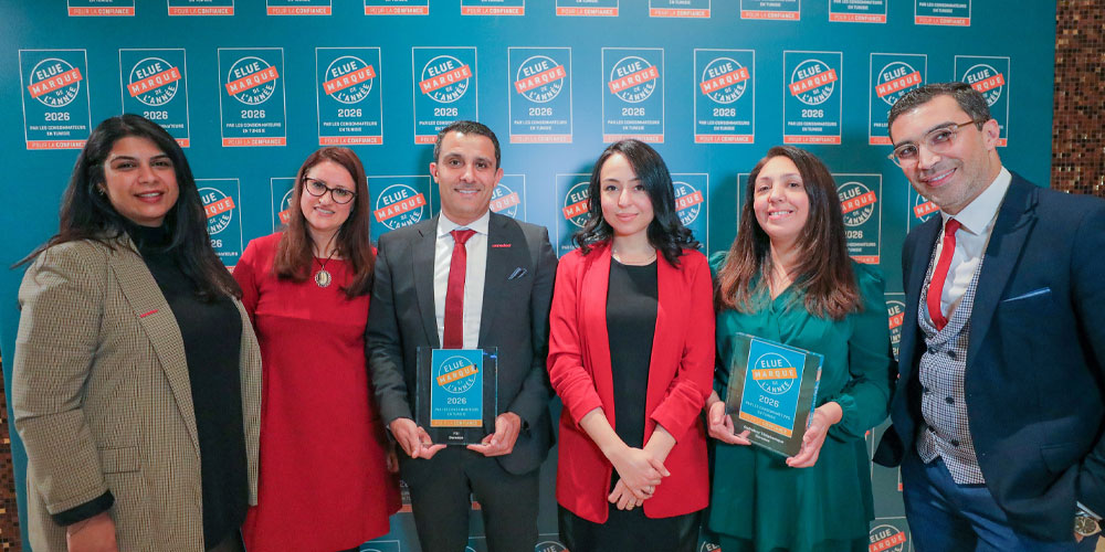 Ooredoo Tunisie élue Marque de l’Année pour la deuxième année consécutive