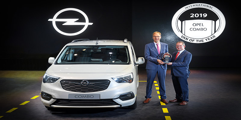 Le nouvel Opel Combo élu International Van of the Year 2019