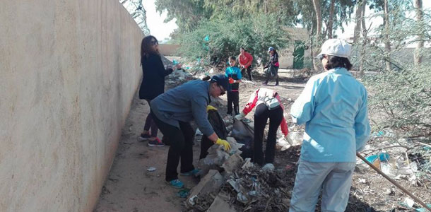 En photos : Grande opération de nettoyage, au parcours de santé de Ras El Kef, à Gafsa