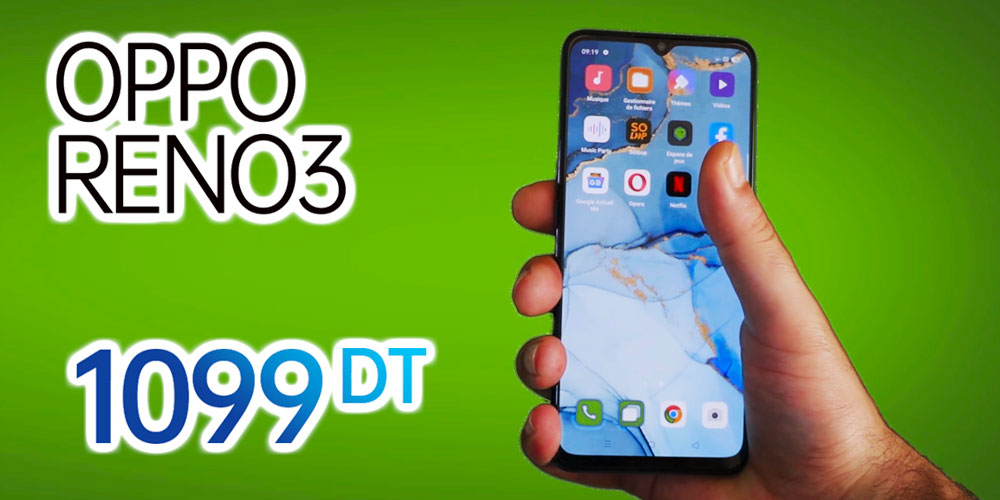 En vidéo : On a testé pour vous l’impressionnant OPPO Reno3 déjà disponible en Tunisie