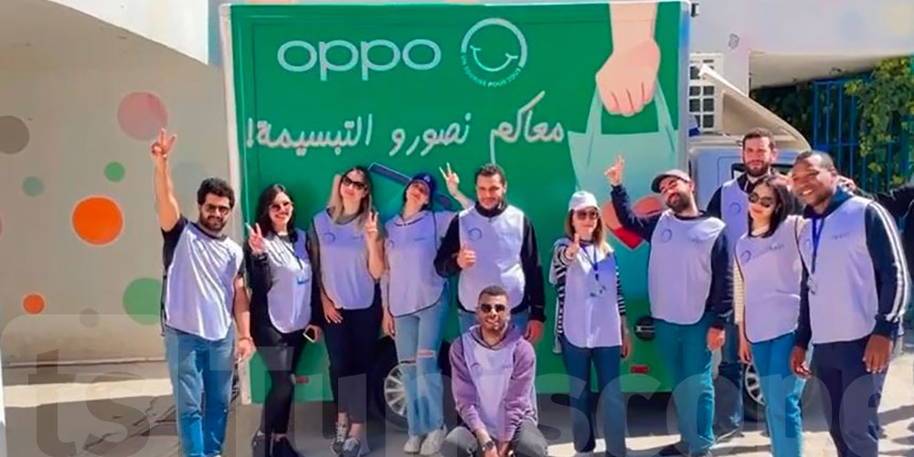 OPPO soutient les fonds de l’association « Un sourire pour Tous » pour la distribution de couffins de RAMADAN à des familles vulnérables