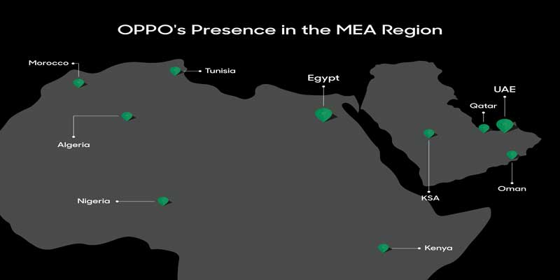 OPPO plus que jamais présente au Moyen-Orient grâce à son implantation à Dubaï