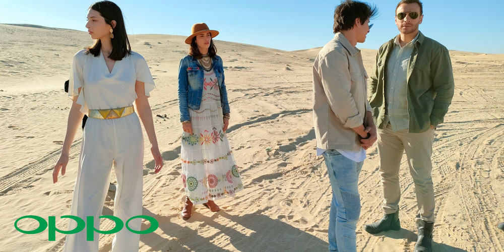 5 célébrités vivent une aventure inédite avec l’OPPO Reno5