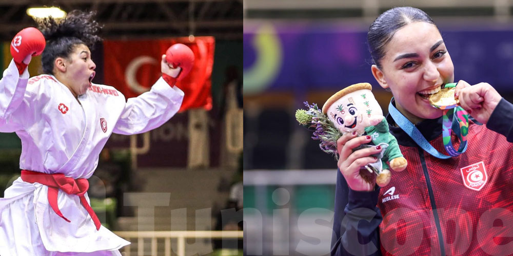 تونس تتألّق في الكراتي: إسراء بالطيب ذهبية ووفاء محجوب فضية