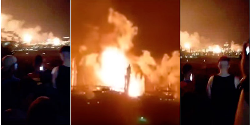 En Algérie, une forte explosion à la zone industrielle à Oran