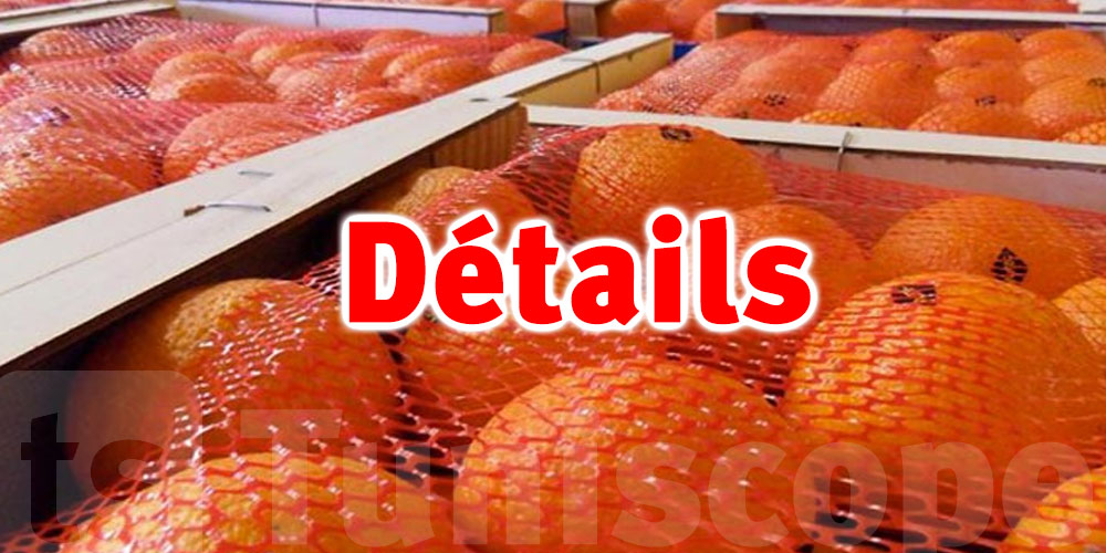 Les oranges maltaises de la Tunisie envahissent les Étals Français