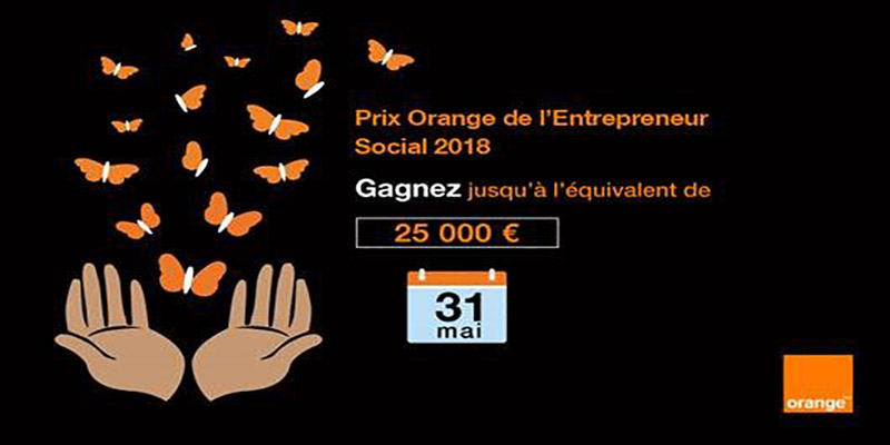 Vous êtes entrepreneur et vous avez une idée technologique et sociale innovante ? Candidatez au Prix Orange de l’Entrepreneur Social en Afrique et au Moyen-Orient sur entrepreneurclub.orange.com