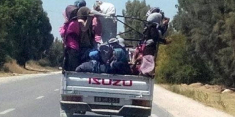 وزارة المرأة تصدر بلاغا لإنارة الرأي العام حول إجراءات نقل العاملات في الفلاحة