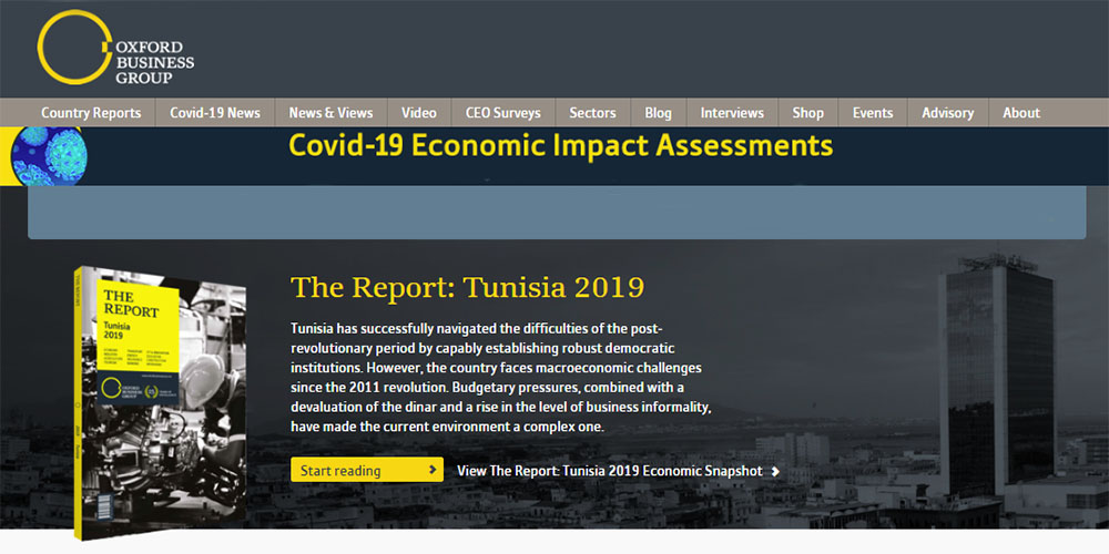 Un rapport de l’Oxford Business Group expose la réussite tunisienne face au Covid-19