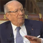 Béji Caid Essebsi : Le fossé est creusé à 8 km de la frontière libyenne