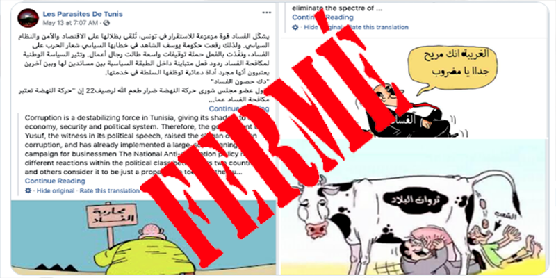 Quelles sont les pages de Facebook suspendues en Tunisie ?