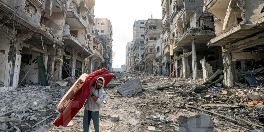 غزة : عودة اتصالات الهاتف والإنترنت تدريجيا