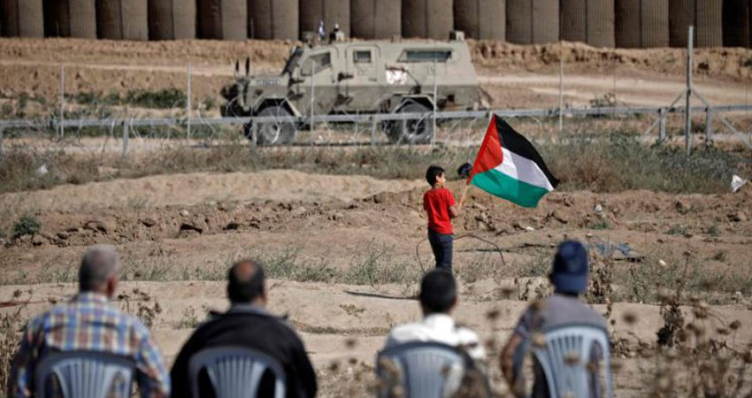 آلاف الفلسطينيين يحيون الذكرى الحادية والسبعين للنكبة