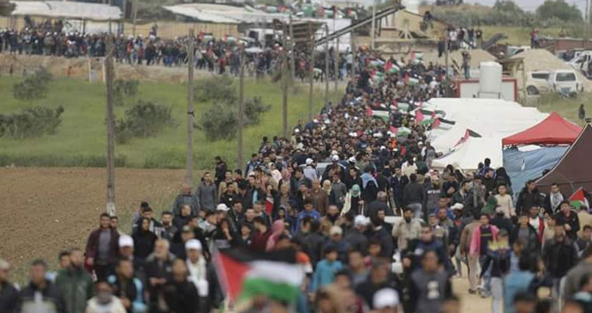 غزة :يوم حداد وطني على أرواح شهداء مسيرات العودة غدا