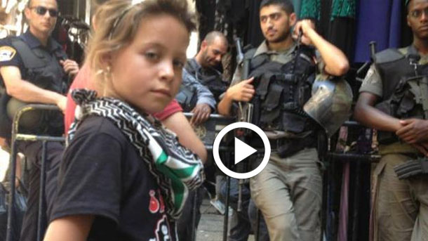 بالفيديو: تعرف على جنى جهاد أصغر صحفية في فلسطين
