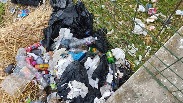 En photos : Le parc de Sidi Bou Saïd croule sous les déchets