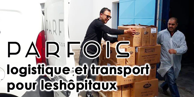 PARFOIS met à disposition sa flotte pour vos dons aux hôpitaux