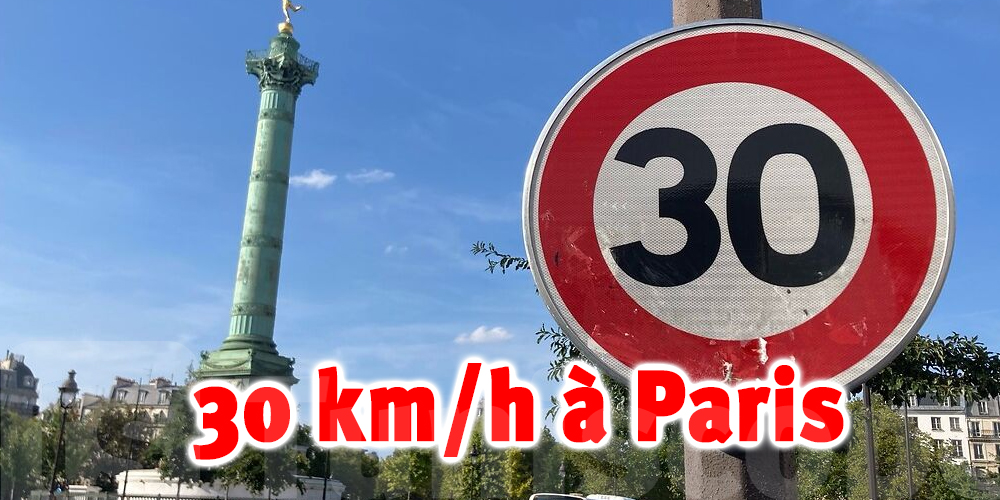 Le tribunal administratif valide la limitation de vitesse à 30 km/h à Paris